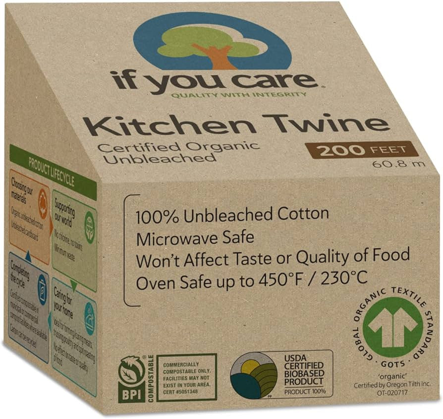 If You Care 100% Natural Cooking Twine 200 Ft, 1 Ea